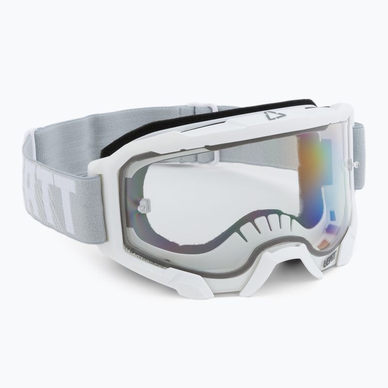 Ochelari de ciclism Leatt Velocity 4.5 alb / transparent 8023020480