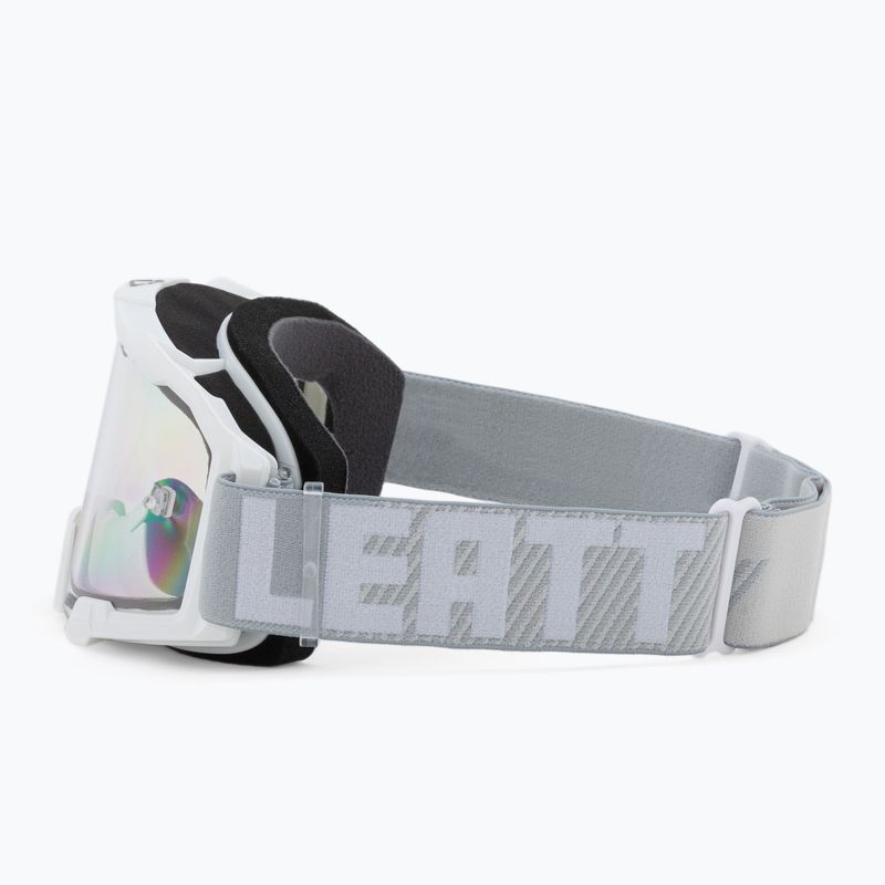 Ochelari de ciclism Leatt Velocity 4.5 alb / transparent 8023020480 4