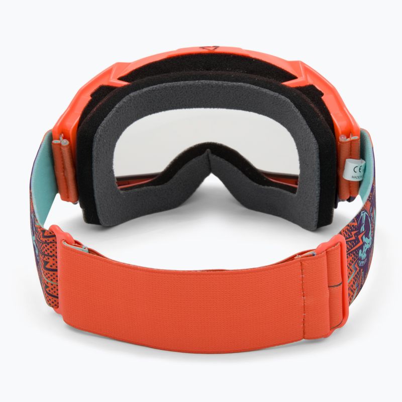 Ochelari de ciclism Leatt Velocity 4.5 orange/clear 3