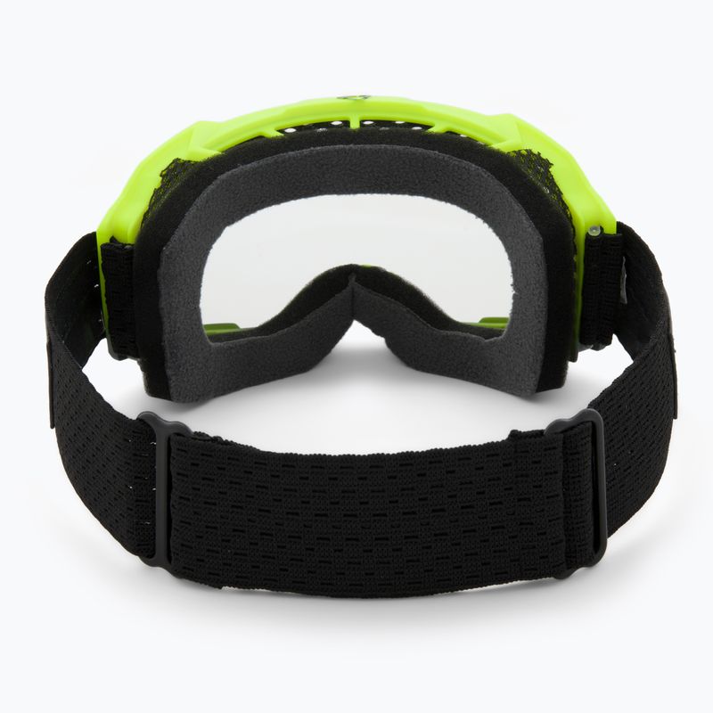 Ochelari de ciclism Leatt Velocity 4.0 MTB lime/clear 3