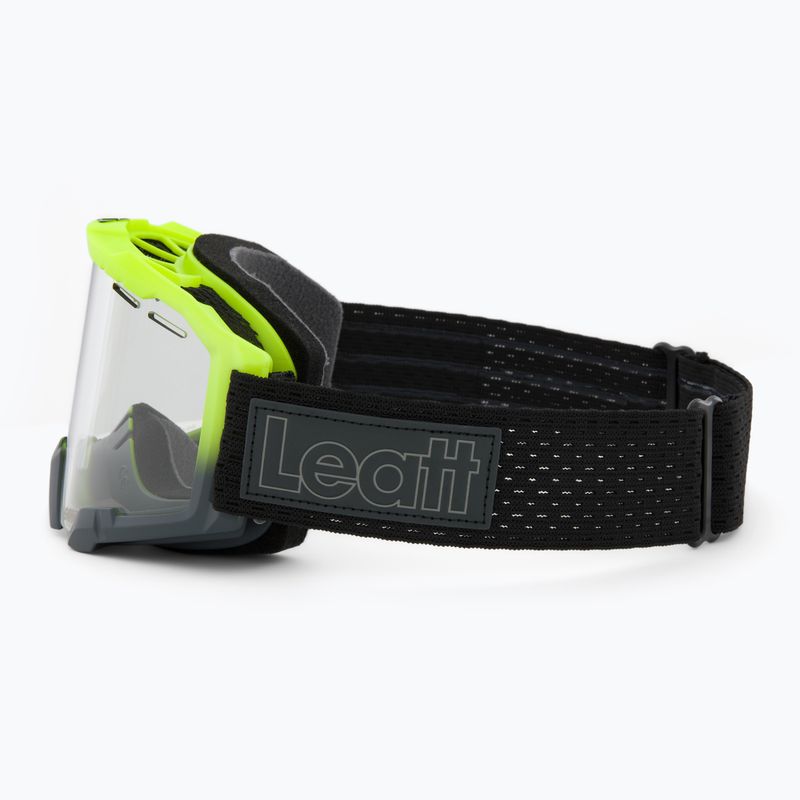 Ochelari de ciclism Leatt Velocity 4.0 MTB lime/clear 4
