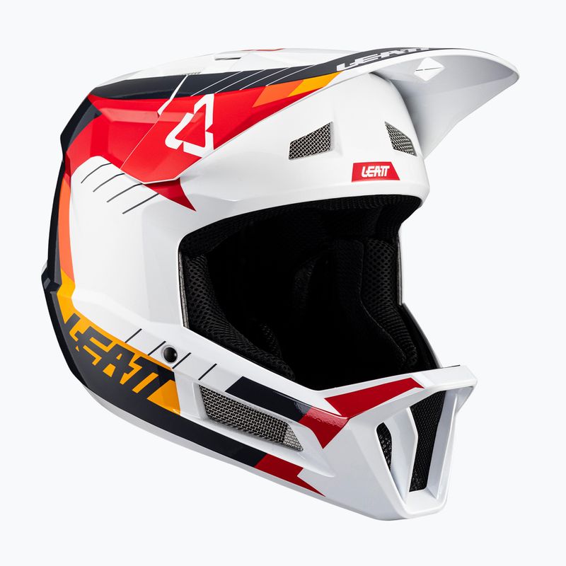Cască de bicicletă Leatt MTB Gravity 2.0 V24 white/red