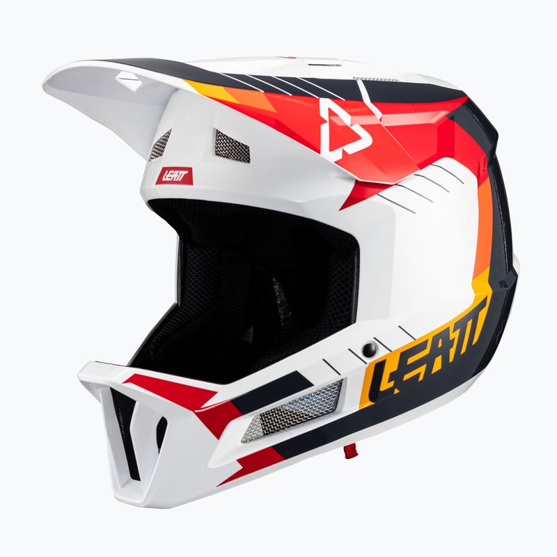 Cască de bicicletă Leatt MTB Gravity 2.0 V24 white/red 2