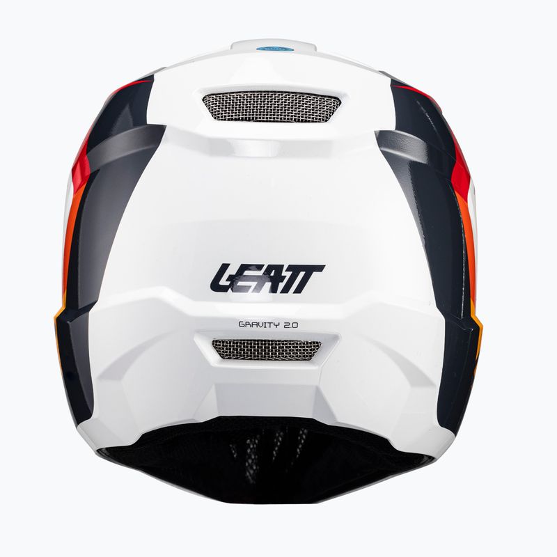 Cască de bicicletă Leatt MTB Gravity 2.0 V24 white/red 6