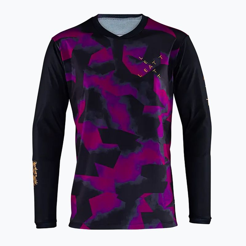 Longsleeve de ciclism pentru bărbați Leatt MTB Gravity 3.0 purple 3