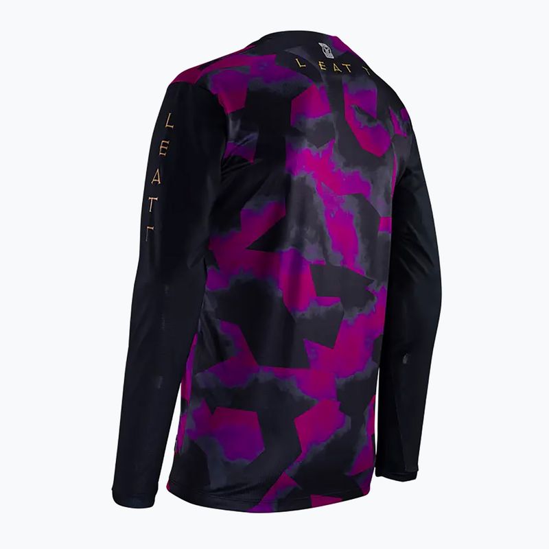 Longsleeve de ciclism pentru bărbați Leatt MTB Gravity 3.0 purple 7