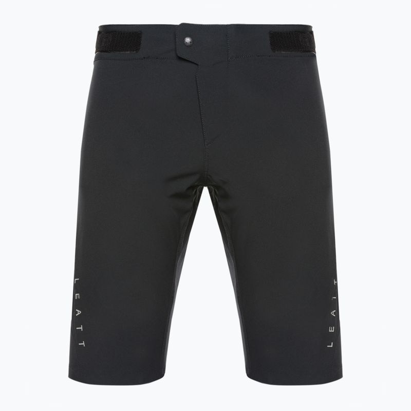 Pantaloni scurți de ciclism bărbați Leatt MTB Trail 1.0 negru