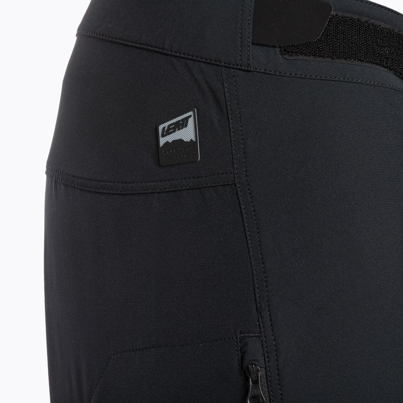 Pantaloni scurți de ciclism bărbați Leatt MTB Trail 1.0 negru 4