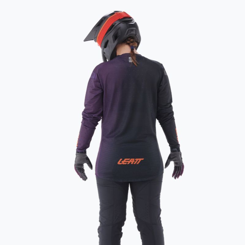 Longsleeve de ciclism pentru femei Leatt MTB Gravity 4.0 purple 2
