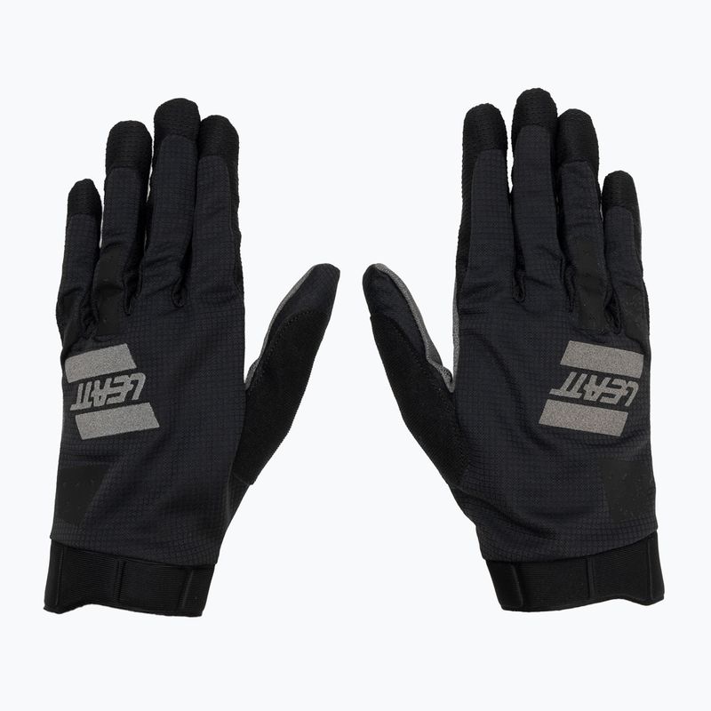 Mănuși de ciclism pentru bărbați Leatt MTB 1.0 GripR stealth 2