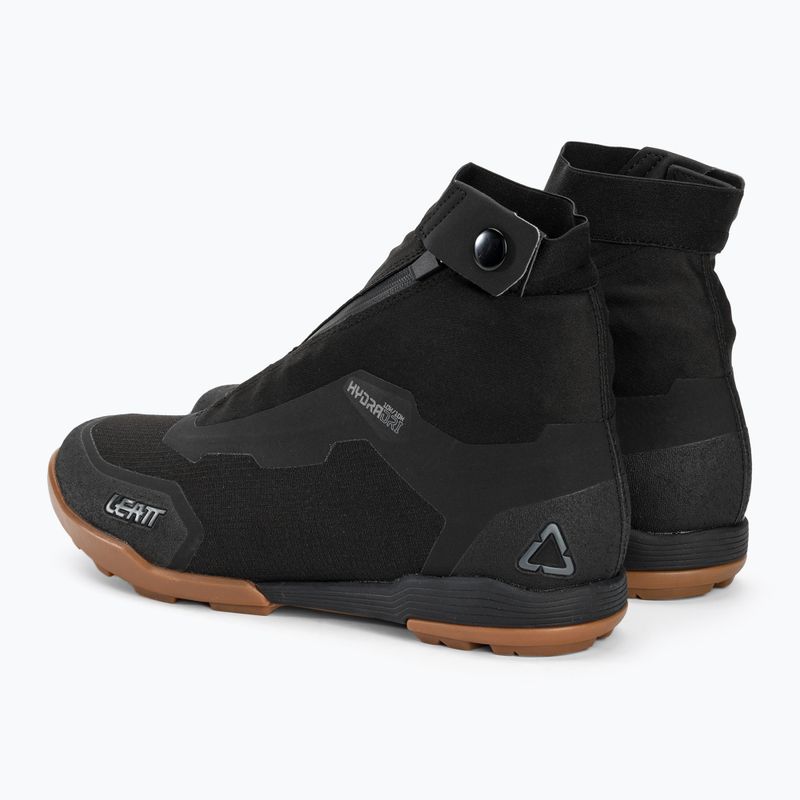 Pantofi de ciclism Leatt HydraDri 7.0 Clip negru pentru bărbați Leatt HydraDri 7.0 Clip negru 4