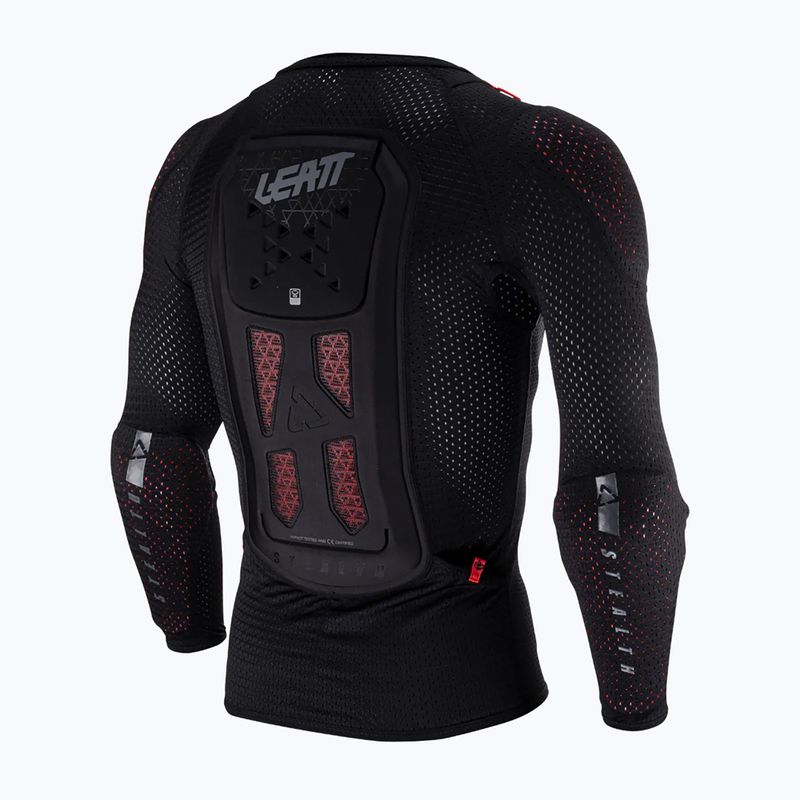 Armură de ciclism Leatt Body Protector ReaFlex Stealth black/grey 2