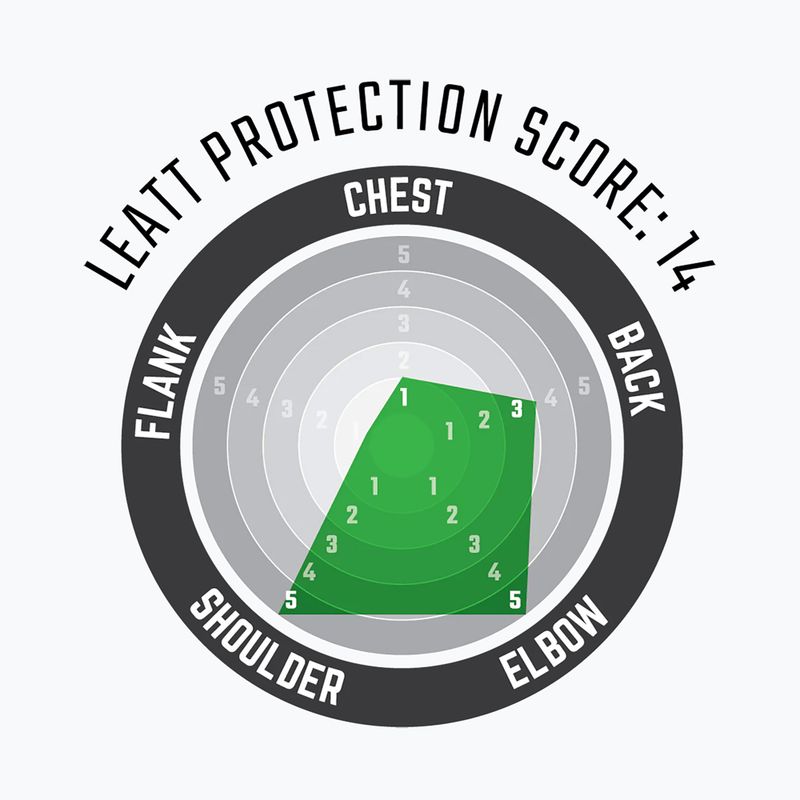 Armură de ciclism Leatt Body Protector ReaFlex Stealth black/grey 3