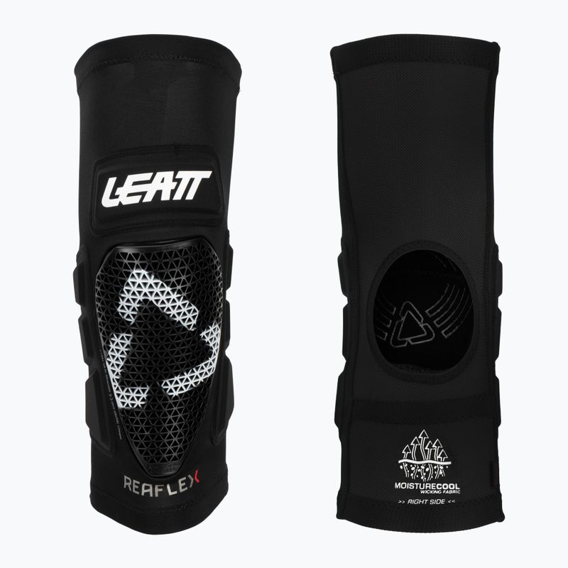 Genunchere de ciclism Leatt ReaFlex Pro black 4