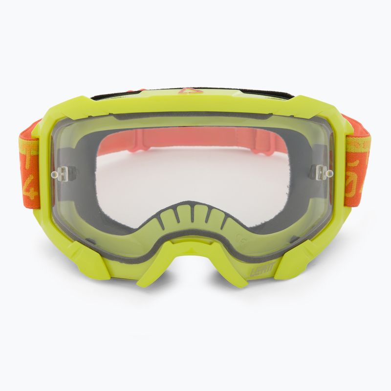 Ochelari de cislism Leatt Velocity 4.5 citrus/clear 2