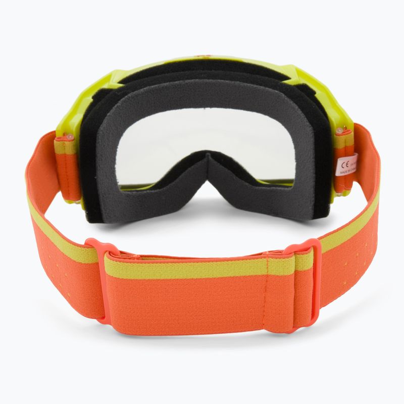 Ochelari de cislism Leatt Velocity 4.5 citrus/clear 3