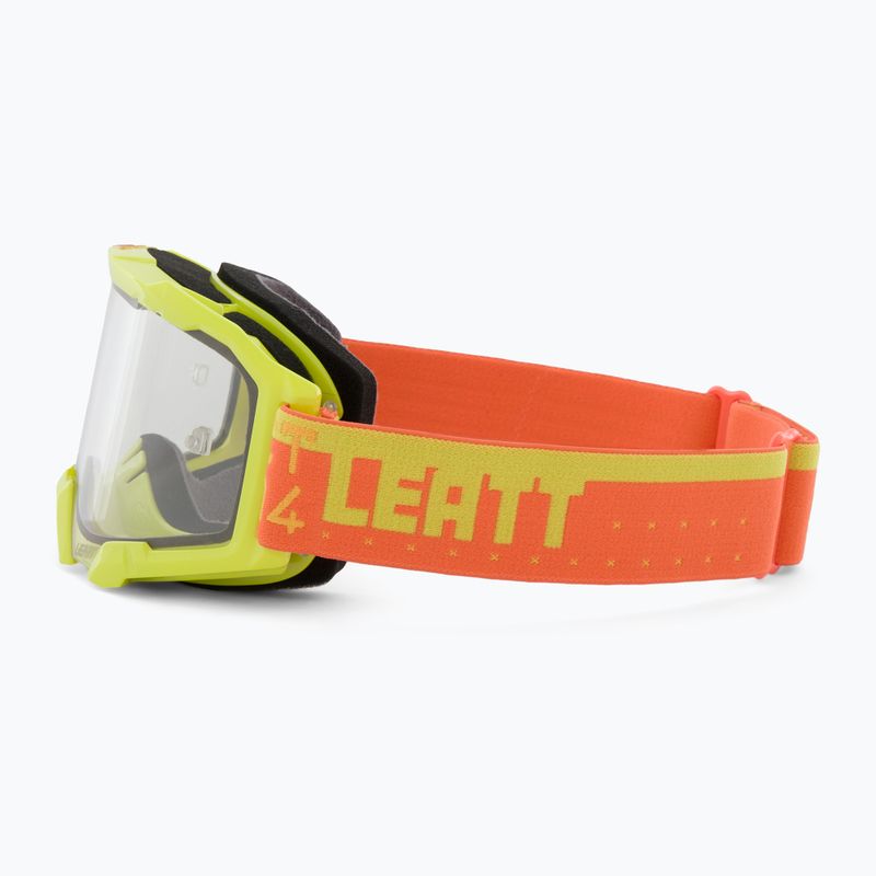 Ochelari de cislism Leatt Velocity 4.5 citrus/clear 4