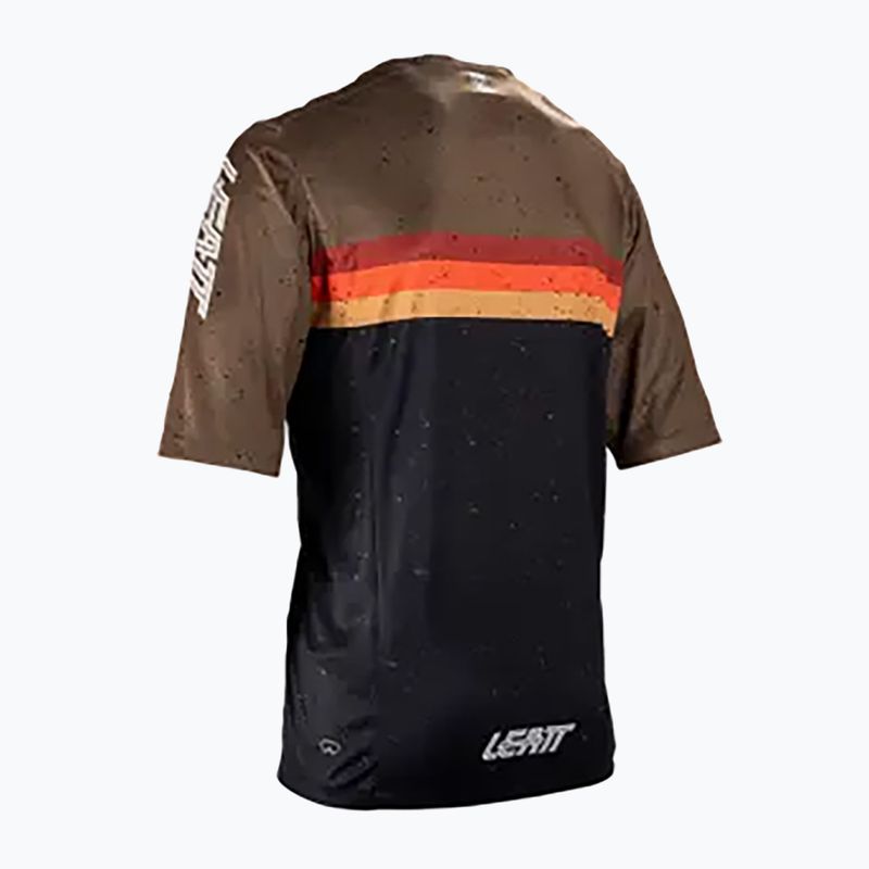 Bărbați Leatt MTB Enduro 3.0 ciclism tricou negru 6