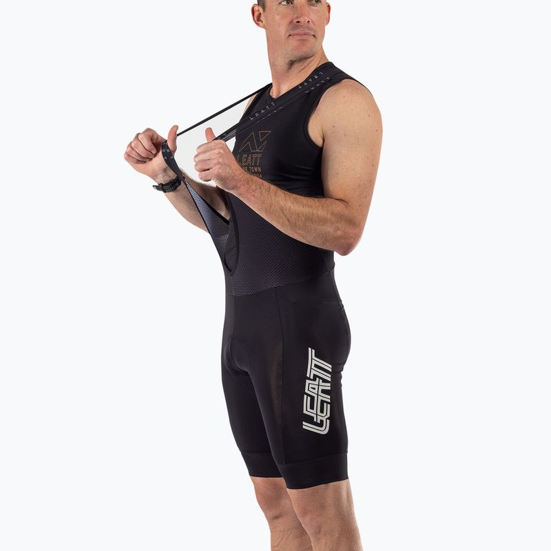Pantaloni scurți de ciclism pentru bărbați Leatt MTB Endurance 6.0 Bib black 3