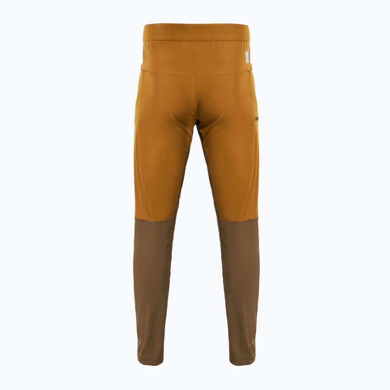 Pantaloni de ciclism Leatt MTB Trail 2.0 peanut pentru bărbați 2