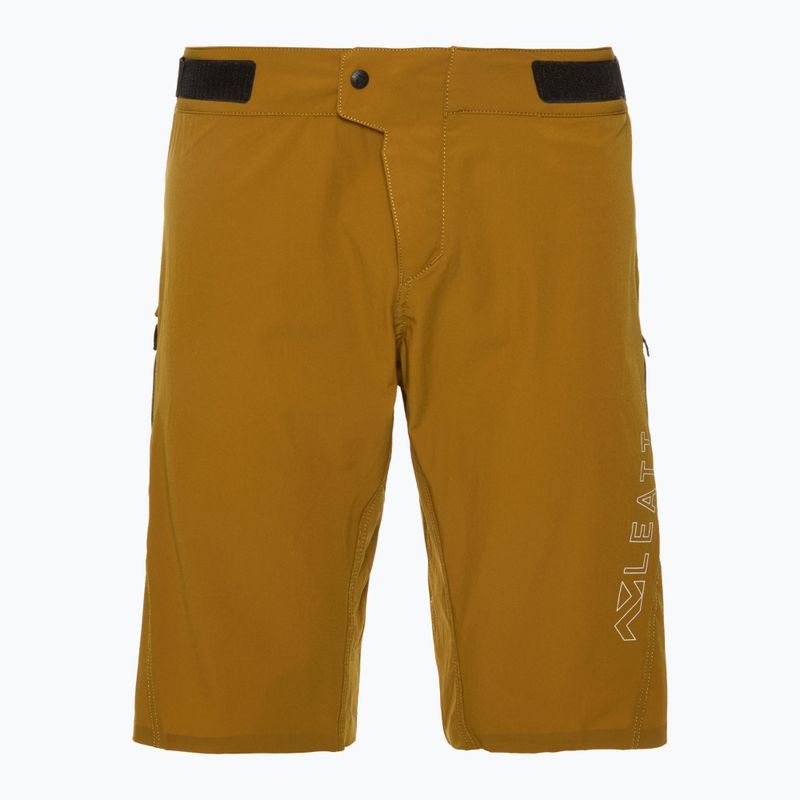 Pantaloni scurți de ciclism Leatt MTB Trail 1.0 peanut pentru bărbați