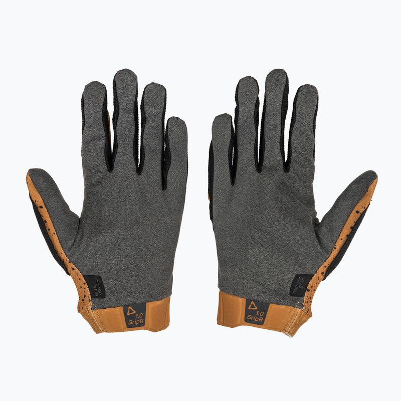 Mănuși de ciclism pentru bărbați Leatt MTB 1.0 GripR rust 3