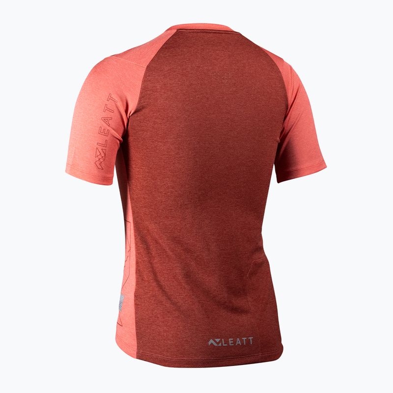 Bărbați Leatt MTB Trail 2.0 W ciclism tricou coral 9