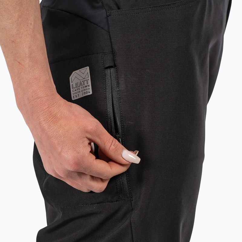 Pantaloni scurți de ciclism Leatt MTB Trail 2.0 W negru pentru femei 6