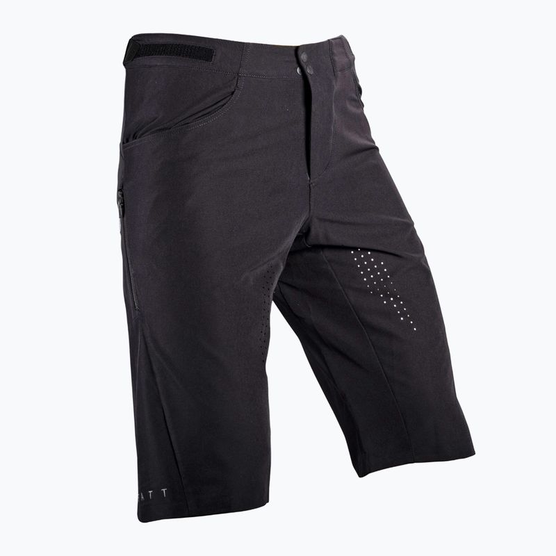 Pantaloni scurți de ciclism Leatt MTB Trail 2.0 W negru pentru femei 7