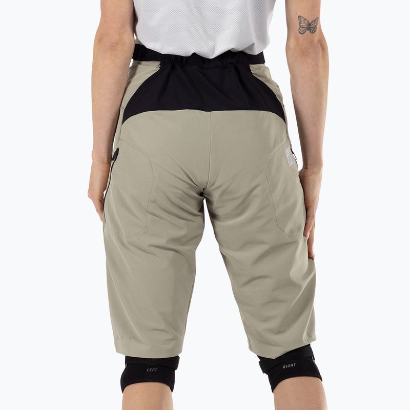 Pantaloni scurți de ciclism pentru femei Leatt MTB Trail 2.0 W crem 2