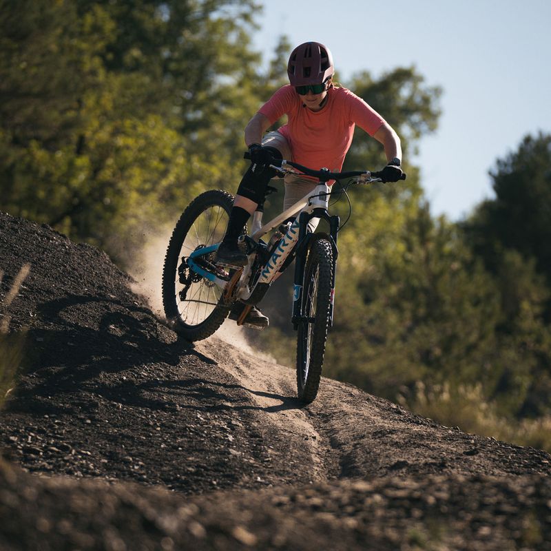 Pantaloni scurți de ciclism pentru femei Leatt MTB Trail 2.0 W crem 9