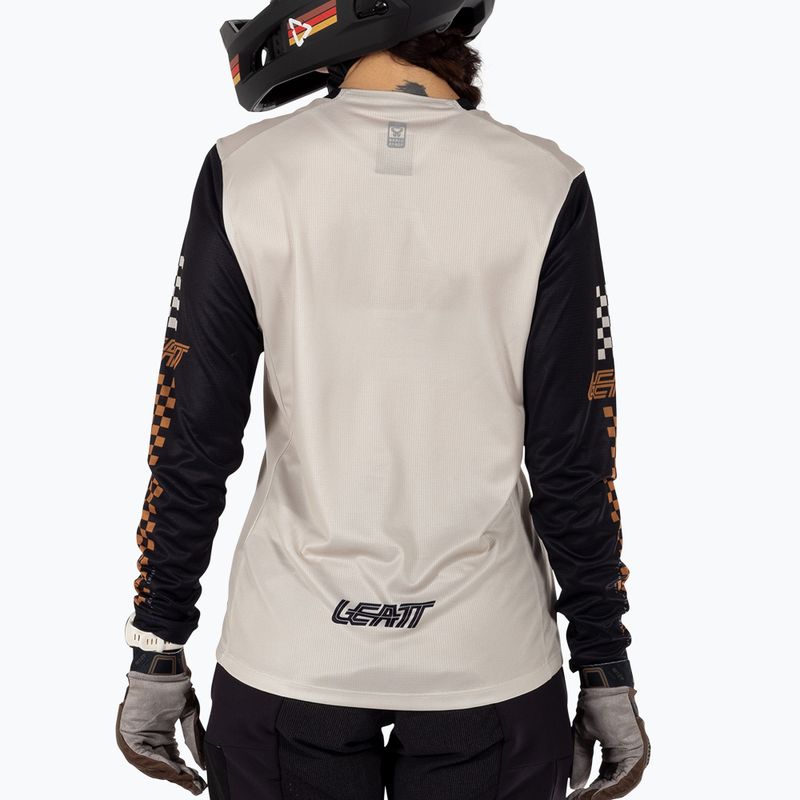 Femei ciclism longleeve Leatt MTB Enduro 4.0 W crema 2