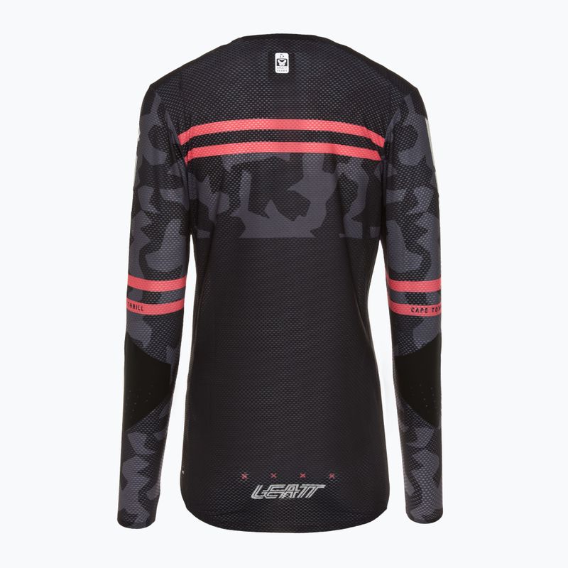 Femei Leatt MTB Gravity 4.0 W ciclism longleeve negru 2