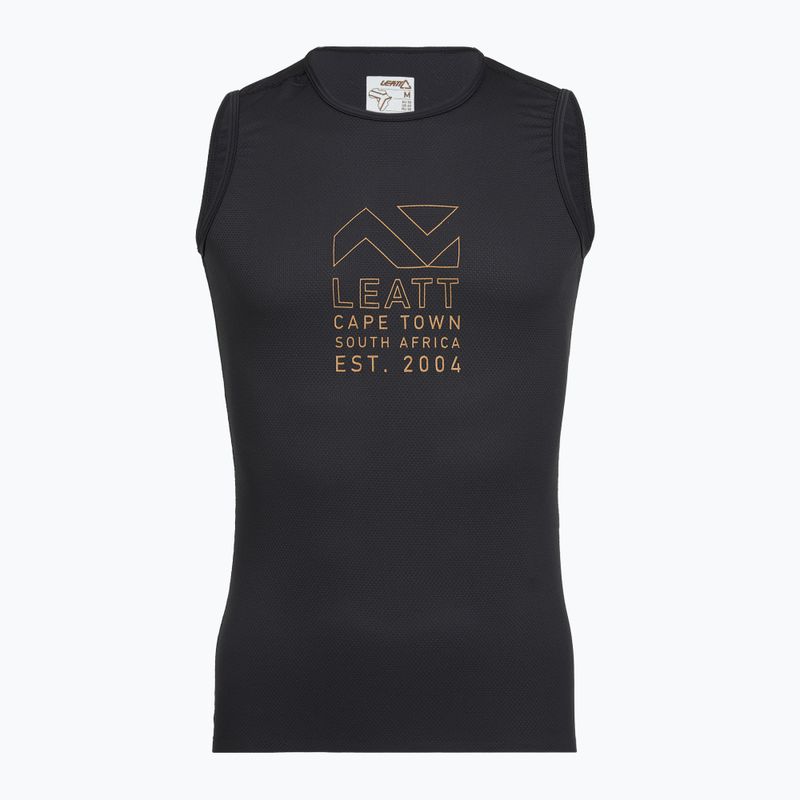 Tricou de ciclism pentru bărbați Leatt Sleeveless Base black