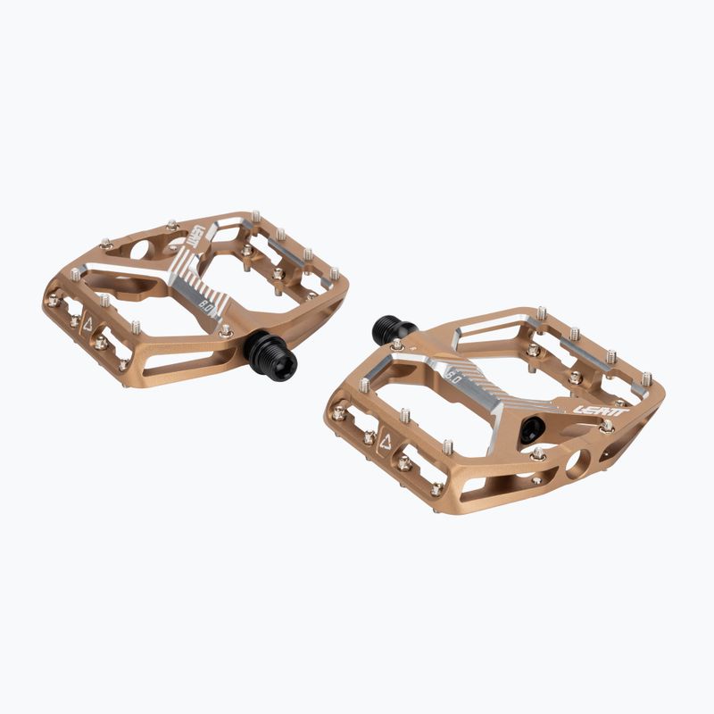 Pedale de bicicletă Leatt AllMnt 6.0 Flat frost bronze 2