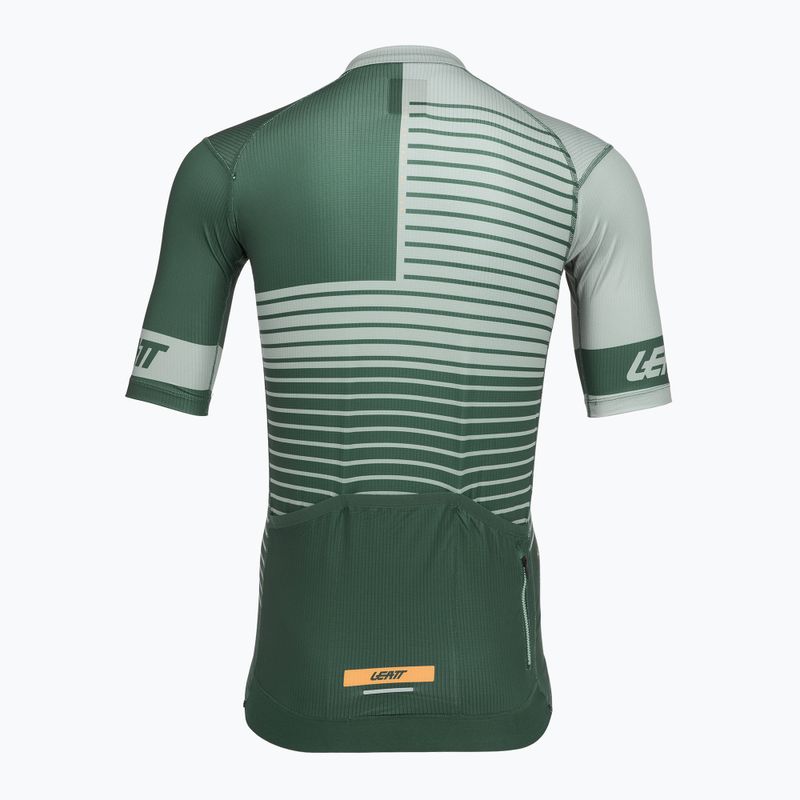 Tricou de ciclism pentru bărbați Leatt MTB Endurance 3.0 spruce green 2