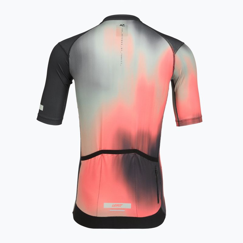 Tricou de ciclism pentru bărbați Leatt MTB Endurance 3.0 heatmap black 2
