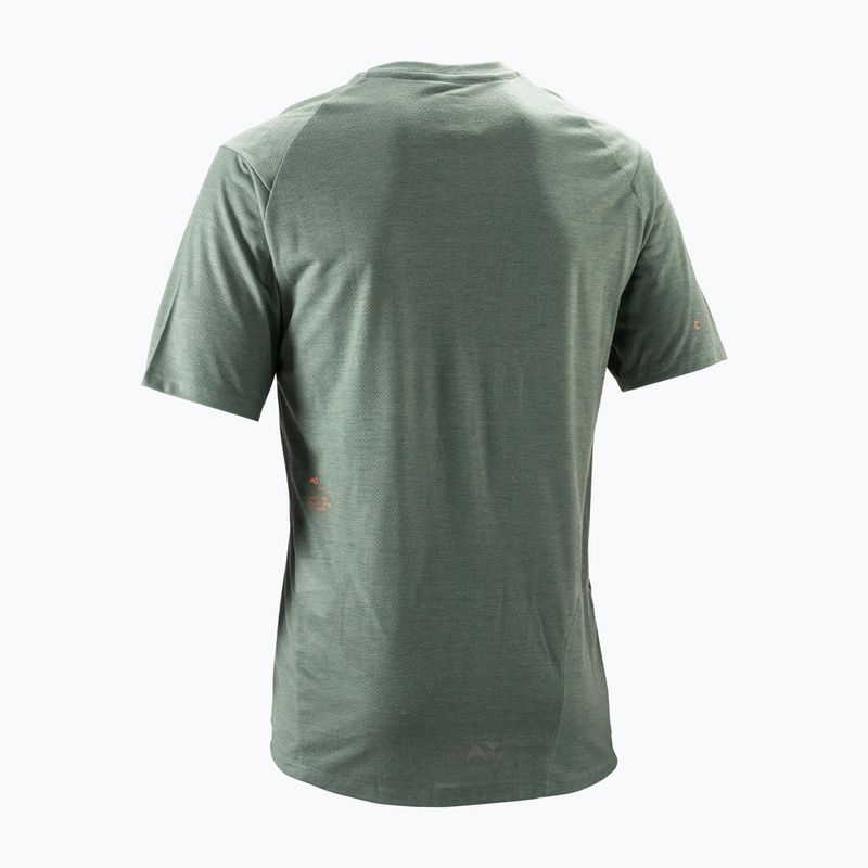 Tricou de ciclism pentru bărbați Leatt MTB Endurance 2.0 mist green 2
