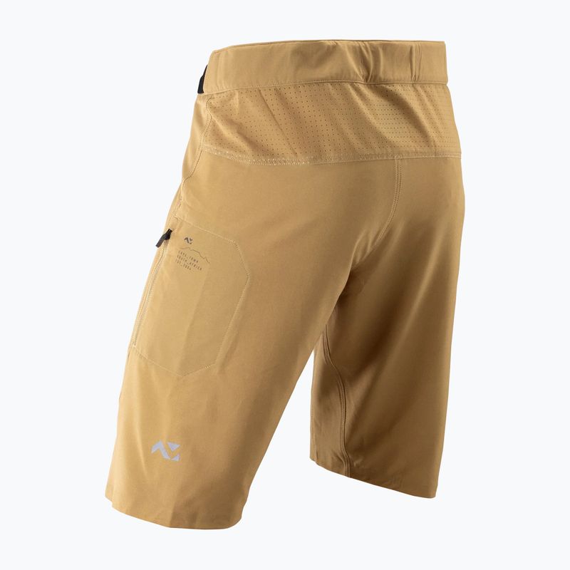 Pantaloni scurți de ciclism pentru bărbați Leatt MTB Endurance 2.0 brass brown 2