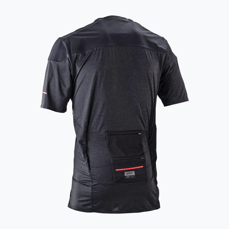 Tricou de ciclism pentru bărbați Leatt MTB Trail 6.0 Cargo ghost black 2