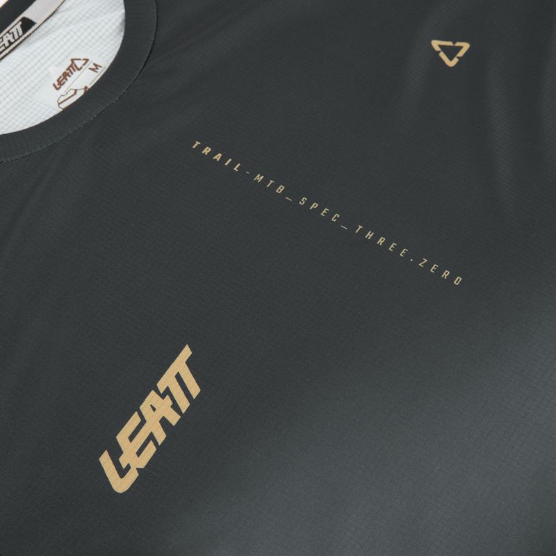 Longsleeve de ciclism pentru bărbați Leatt MTB Trail 3.0 ghost black 3