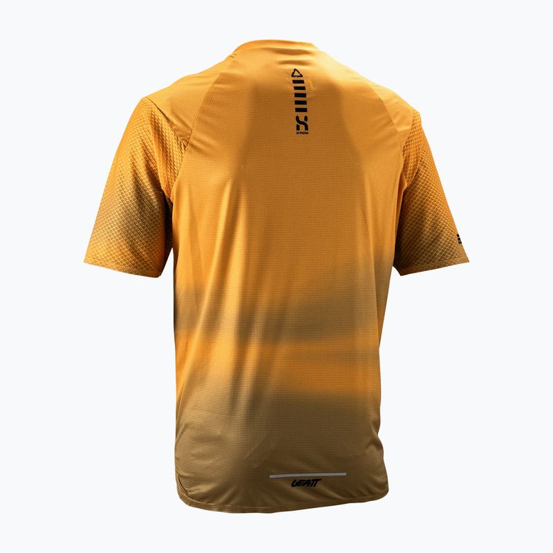 Tricou de ciclism pentru bărbați Leatt MTB Trail 3.0 lager yellow 2