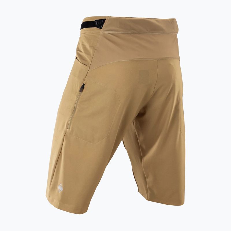 Pantaloni scurți de ciclism pentru bărbați Leatt MTB Trail 3.0 Liner brass brown 2