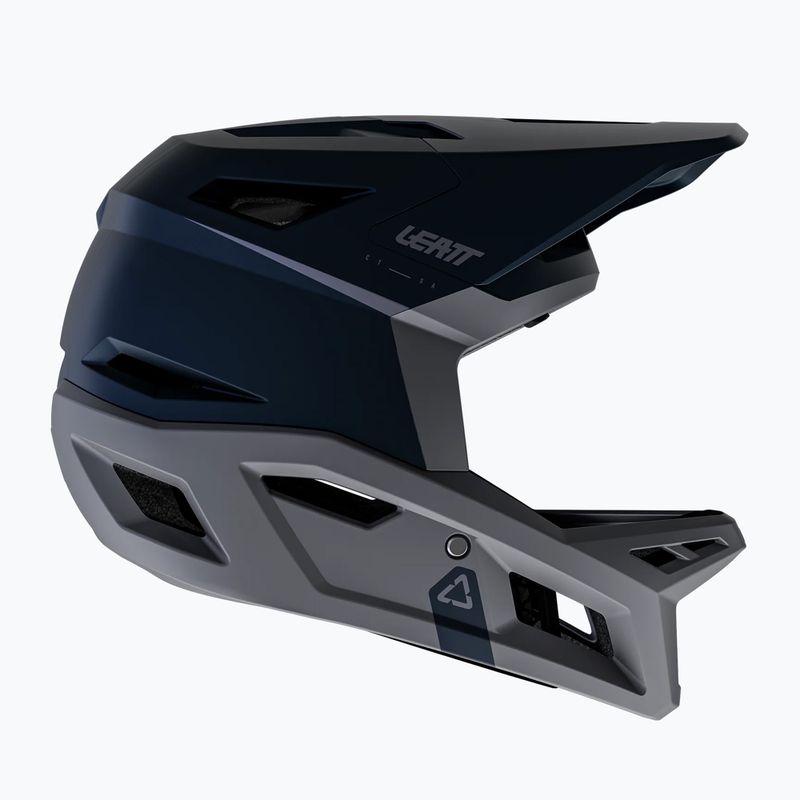 Cască de ciclism Leatt MTB Gravity 4.0 V26 stealth black/grey 2