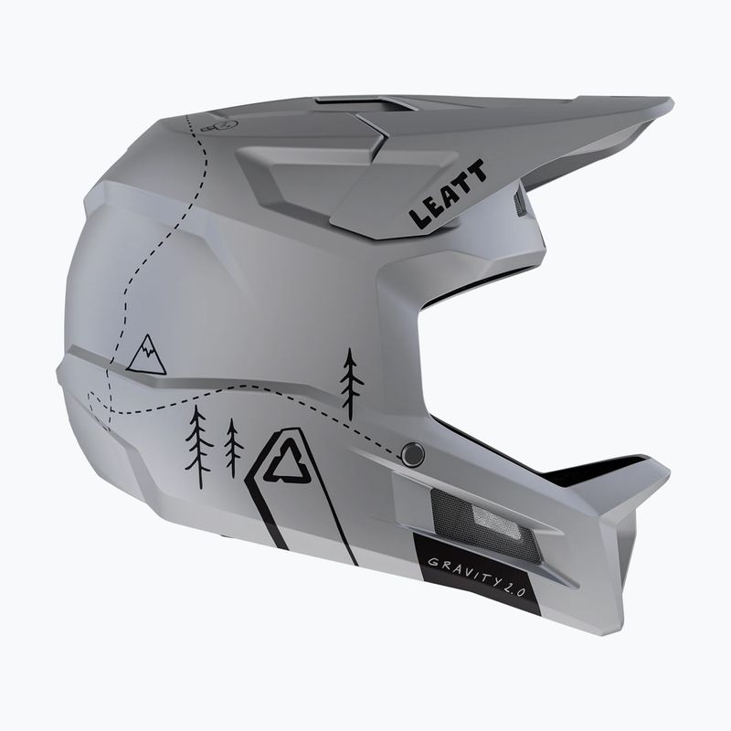 Cască de ciclism Leatt MTB Gravity 2.0 V26 grey 2