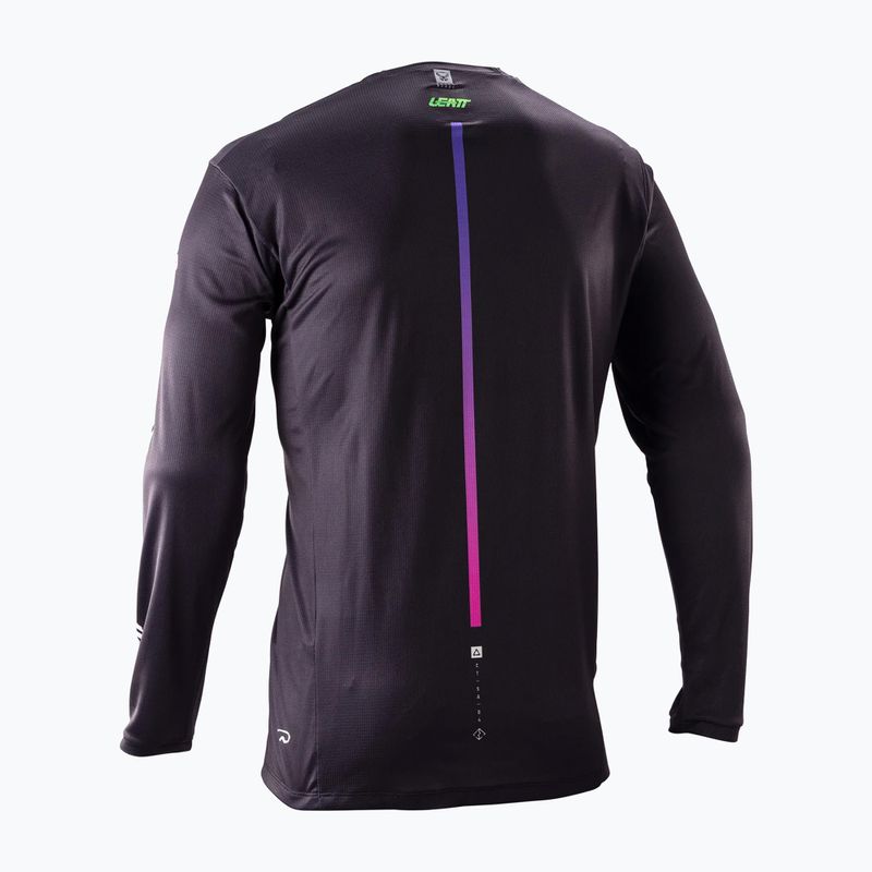 Longsleeve de ciclism pentru bărbați Leatt MTB Gravity 4.0 race black 2