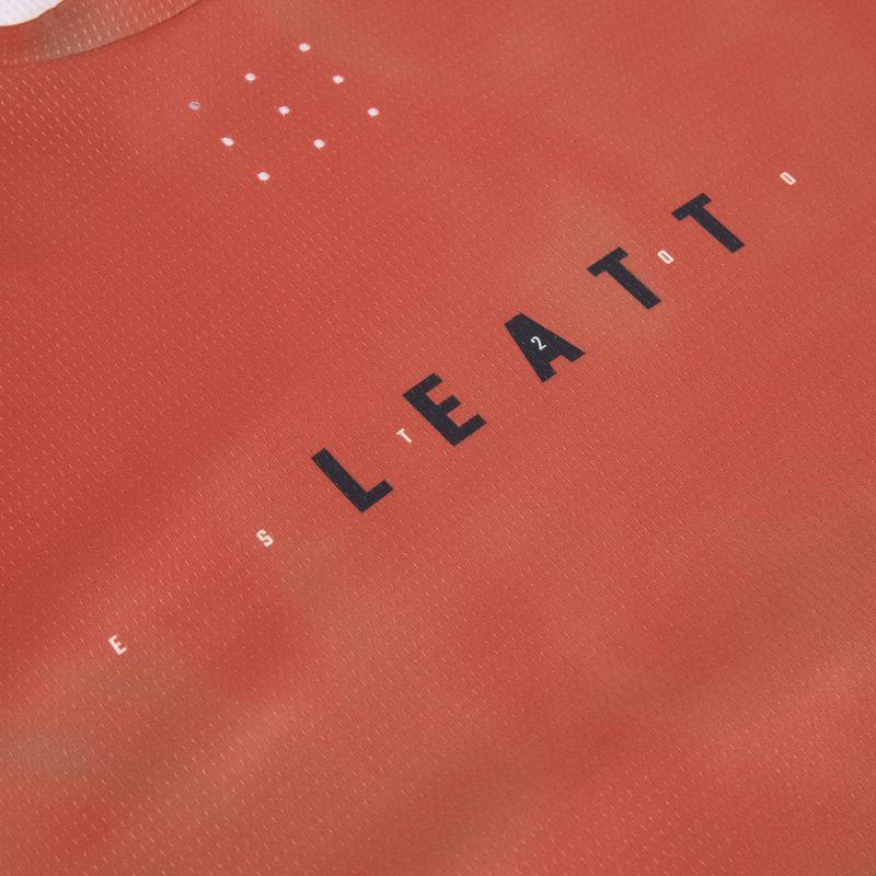 Tricou de ciclism pentru bărbați Leatt MTB Gravity 4.0 dusty red 3