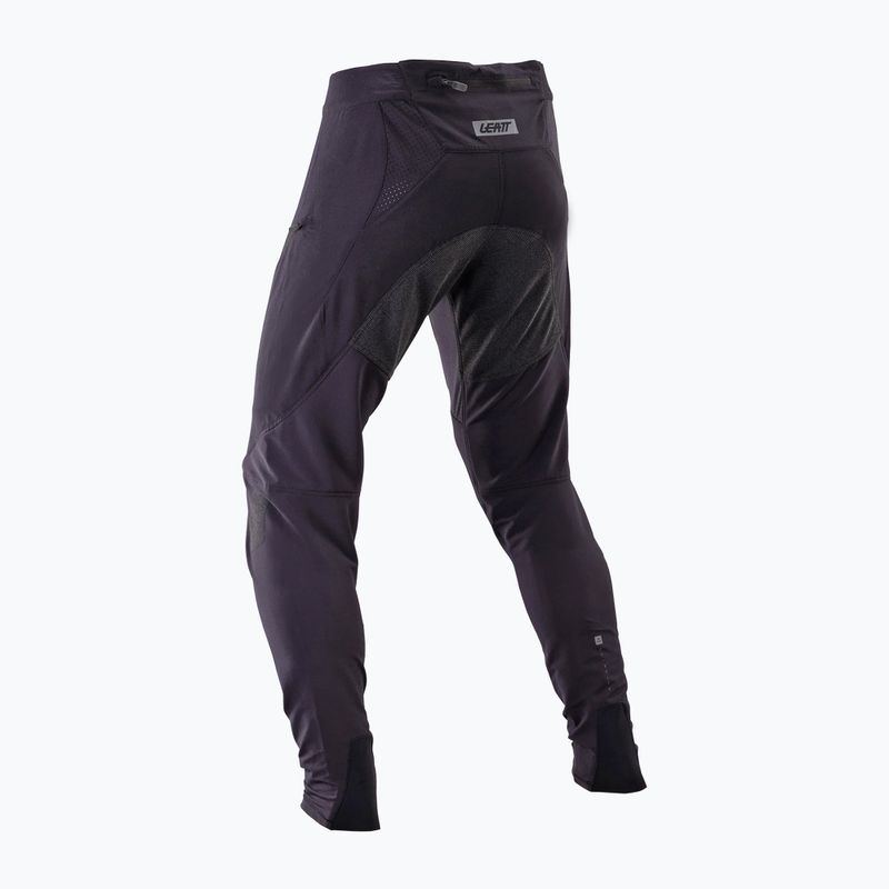 Pantaloni de ciclism pentru bărbați Leatt MTB Gravity 3.0 stealth black/grey 2