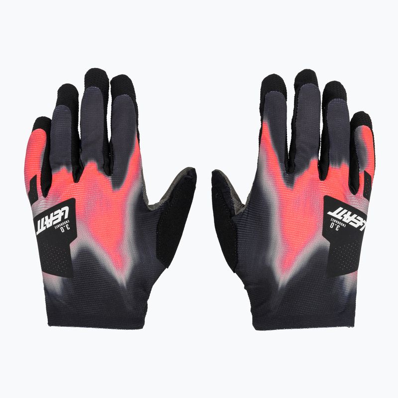 Mănuși de ciclism pentru bărbați Leatt MTB 3.0 Endurance heatmap red 2