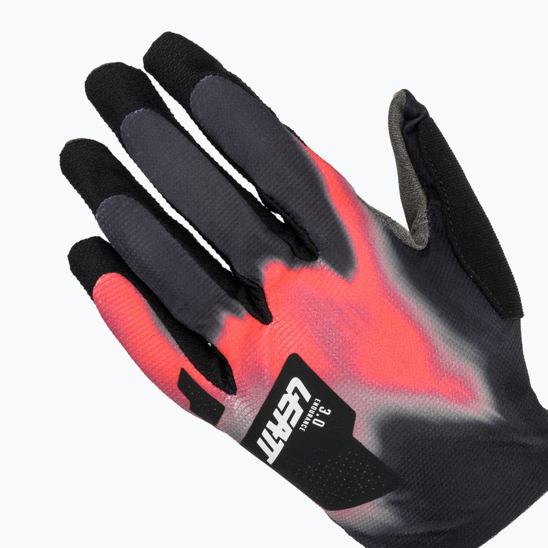 Mănuși de ciclism pentru bărbați Leatt MTB 3.0 Endurance heatmap red 4